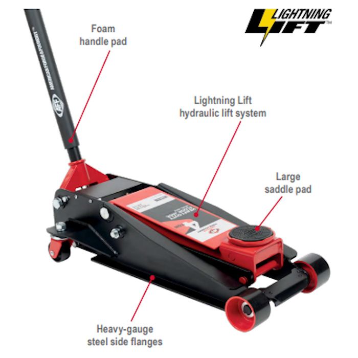 AFF 400SS 4-Ton Heavy-Duty Floor Jack – Automotive Service Equipment