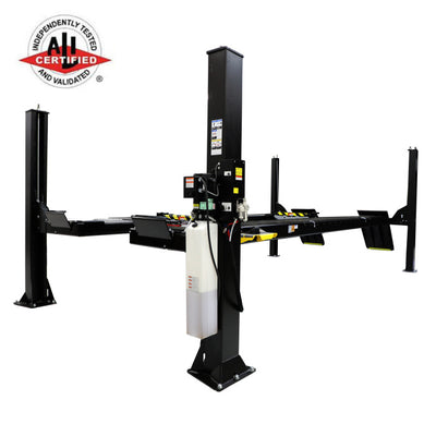 Challenger Lifts 4115XFX Four Post Lift Closed Front Flat Deck Long