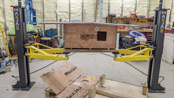 MaxJax M7K Two-Post Garage Lift Supreme Package – Automotive