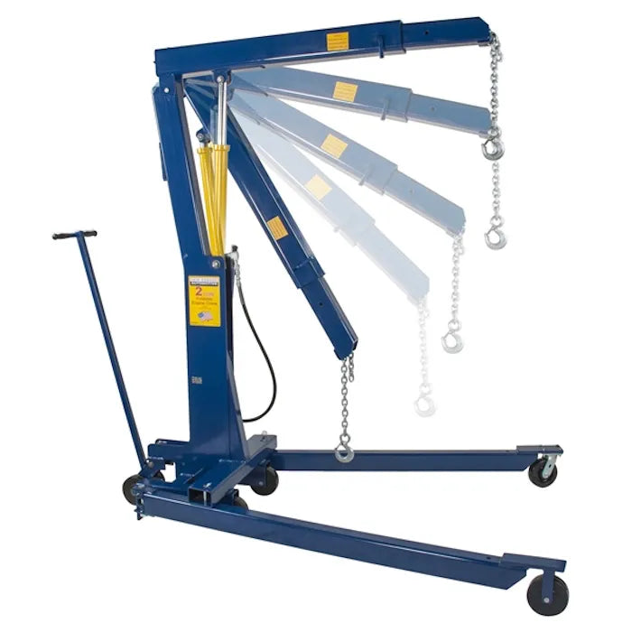 Hein-Werner HW93809 2-Ton Foldable Engine Crane – Automotive
