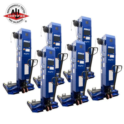 MAHLE ShopPRO CML-9 Wireless Mobile Column Lifts Set of 6