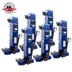 MAHLE ShopPRO CML-9 Wireless Mobile Column Lifts Set of 6