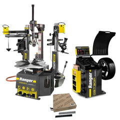 Ranger R80EX Tire Changer + LS43B Wheel Balancer + Weights Combo