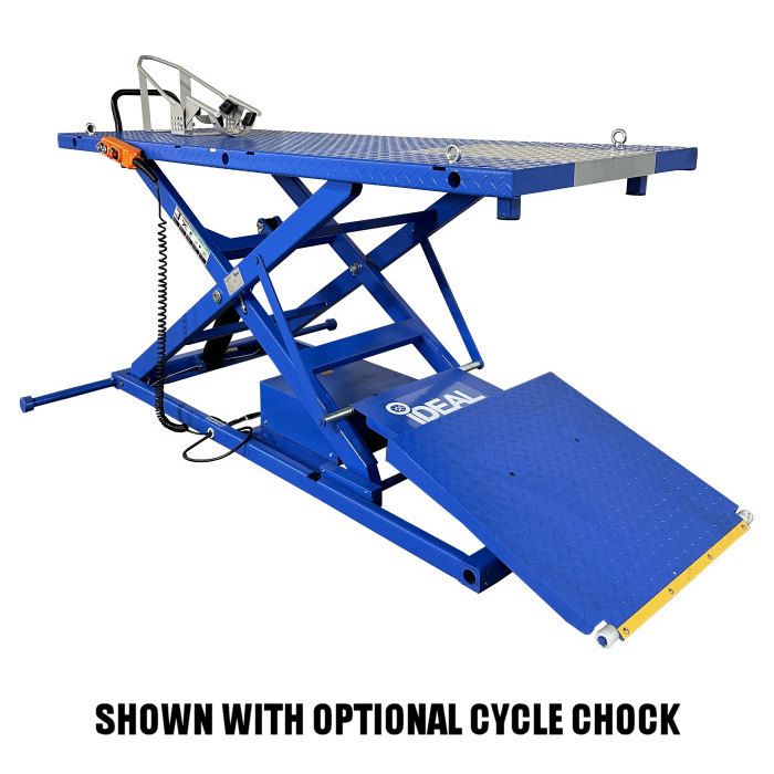 iDEAL M-2200IEH-XR Pro Series Power Sport Motorcycle Lift