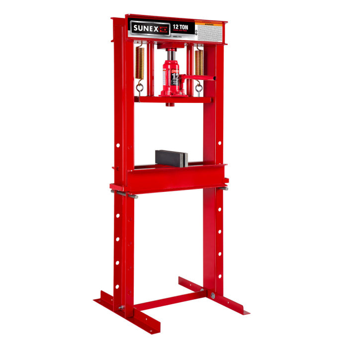 Sunex 5720 20-Ton Manual Hydraulic Shop Press – Automotive Service
